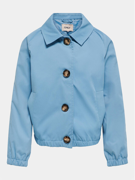 Kids ONLY Kurtka przejściowa Eja 15310828 Błękitny Regular Fit