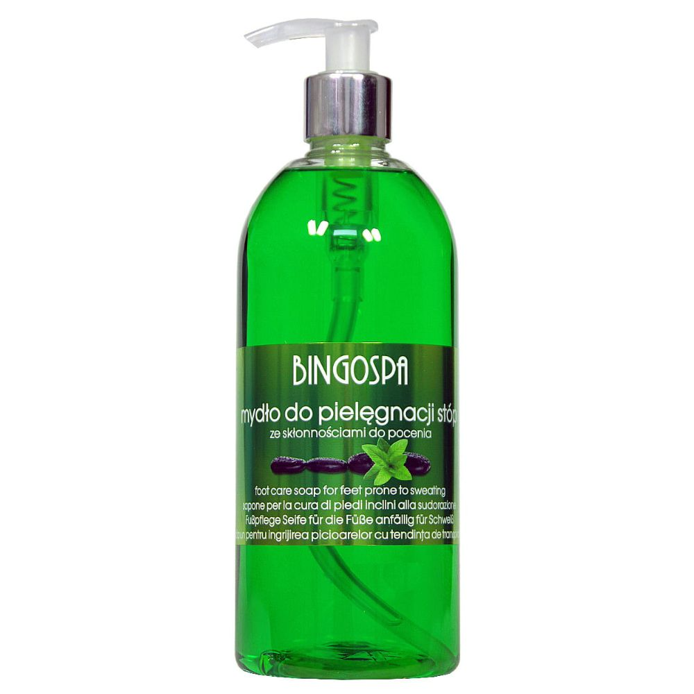 BINGOSPA mydło do stóp ze skłonnościami do pocenia 500 ml