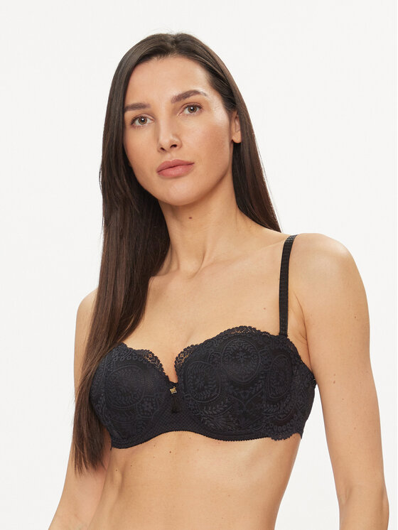 Selmark Biustonosz push-up Matilda 31126 Czarny