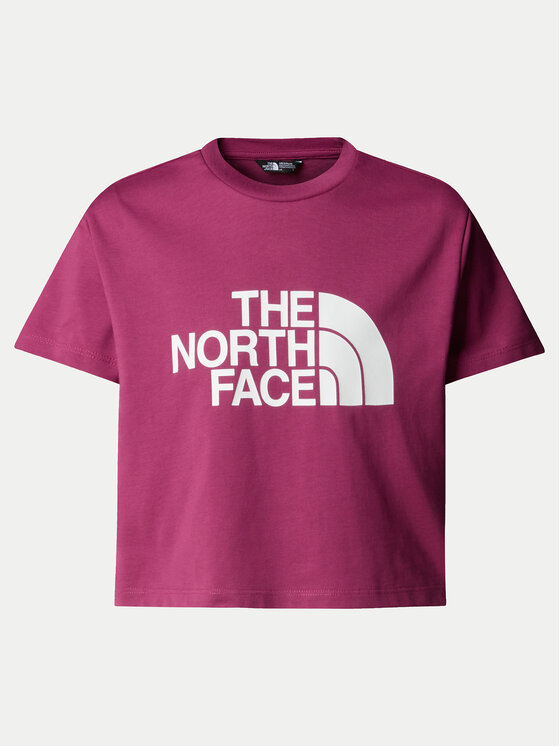The North Face T-Shirt Easy NF0A8DRQ Różowy Relaxed Fit
