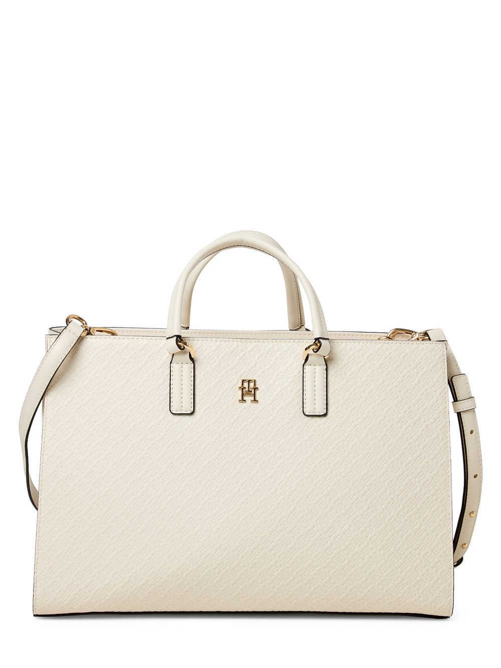 Tommy Hilfiger Torebka damska - Daily Satchel Kobiety Sztuczna skóra beżowy, ONE SIZE