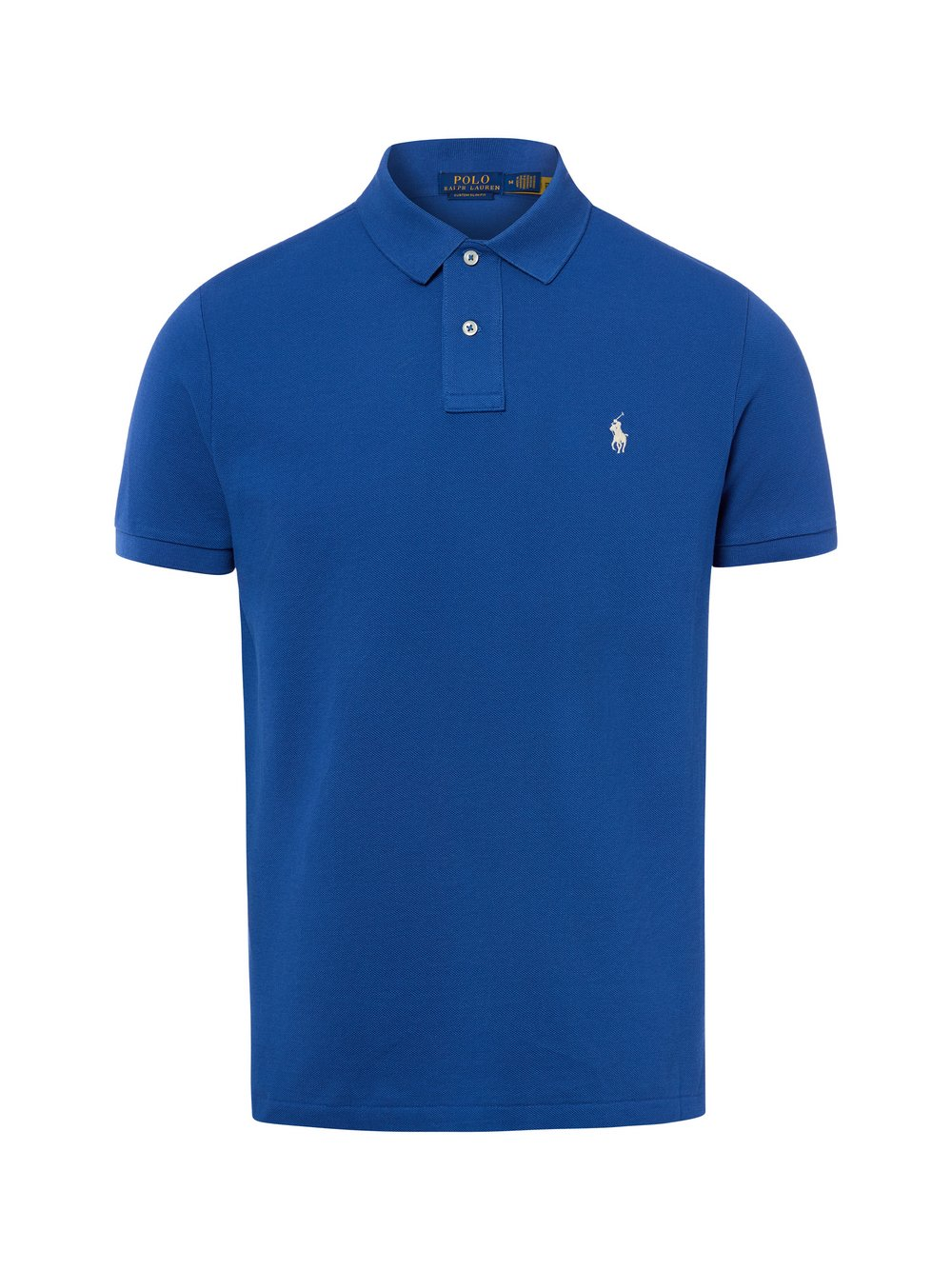 Polo Ralph Lauren Męska koszulka polo Mężczyźni Bawełna niebieski, L