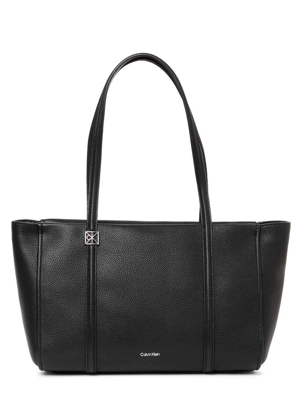 Calvin Klein Damski shopper Kobiety Sztuczna skóra czarny, ONE SIZE