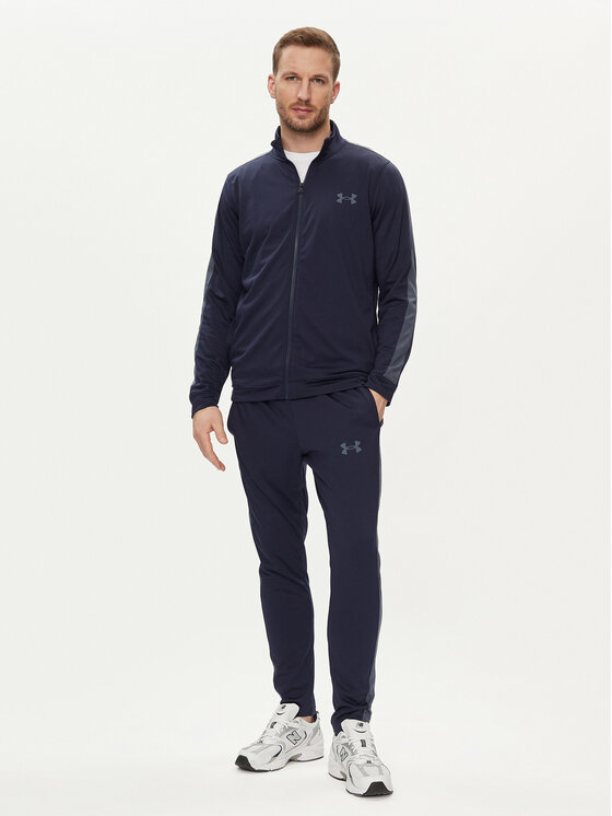 Under Armour Dres Ua Knit Track Suit 1357139-410 Granatowy Fitted Fit