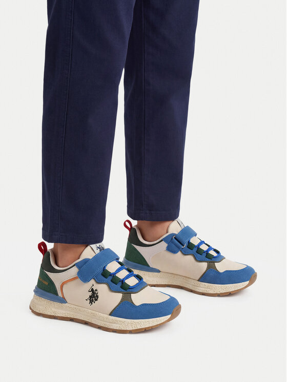 U.S. Polo Assn. Sneakersy EO-ALEX001K/6TY1 Écru
