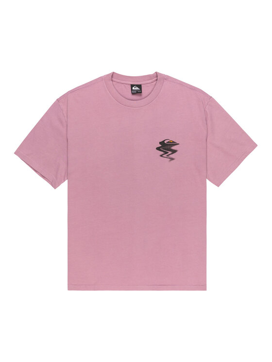 Quiksilver T-Shirt Elderberry EQYZT08200 Fioletowy Regular Fit