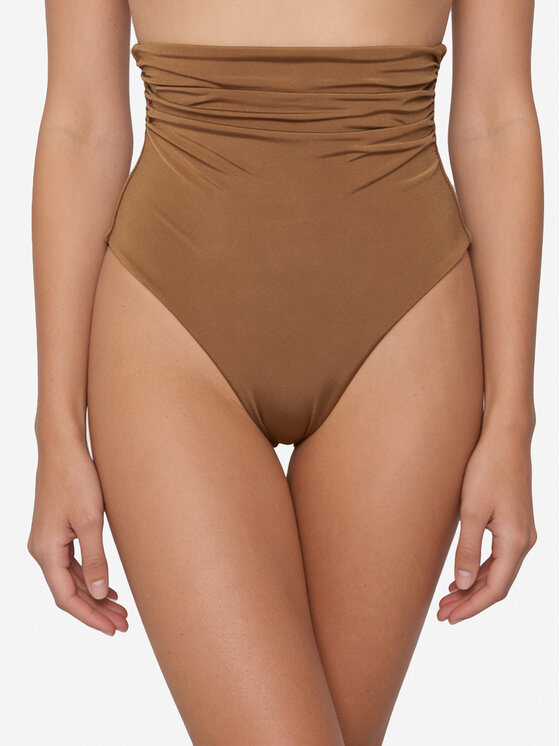 Max Mara Beachwear Dół od bikini Saali 2616821159 Brązowy