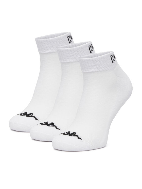 Kappa Skarpety długie CEO_KR_GOAL_SS26 (3-PACK) Biały