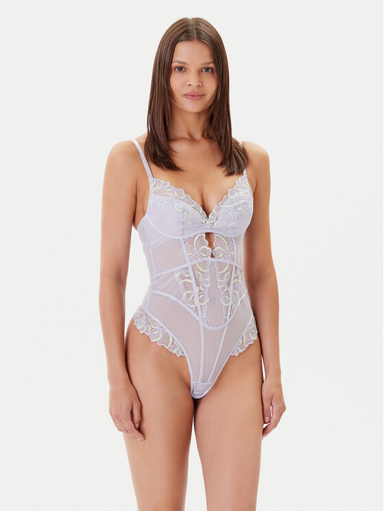 Hunkemöller Body 301936 Fioletowy
