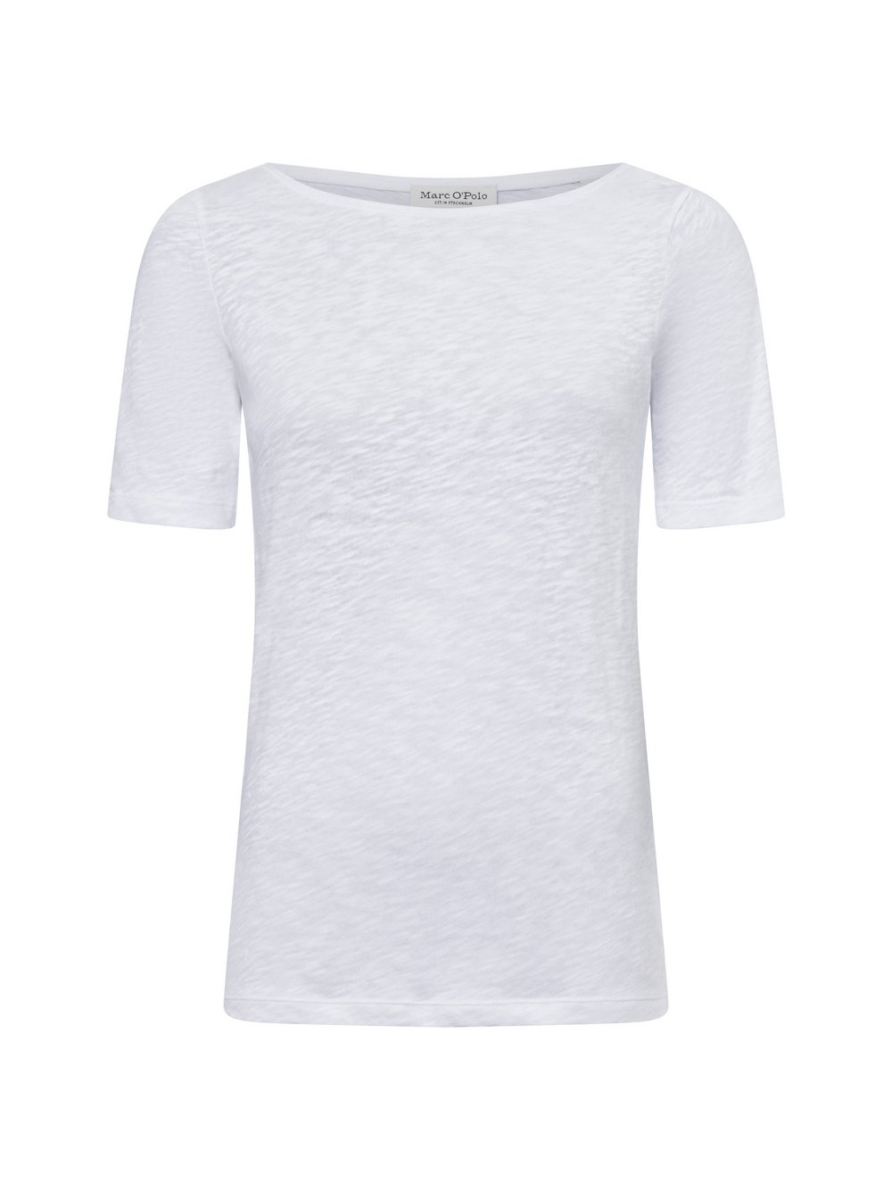 Marc O'Polo T-shirt damski Kobiety Bawełna biały, XL
