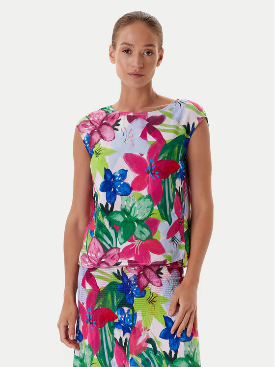 Tatuum Bluzka Afeli T2511.046 Kolorowy Regular Fit