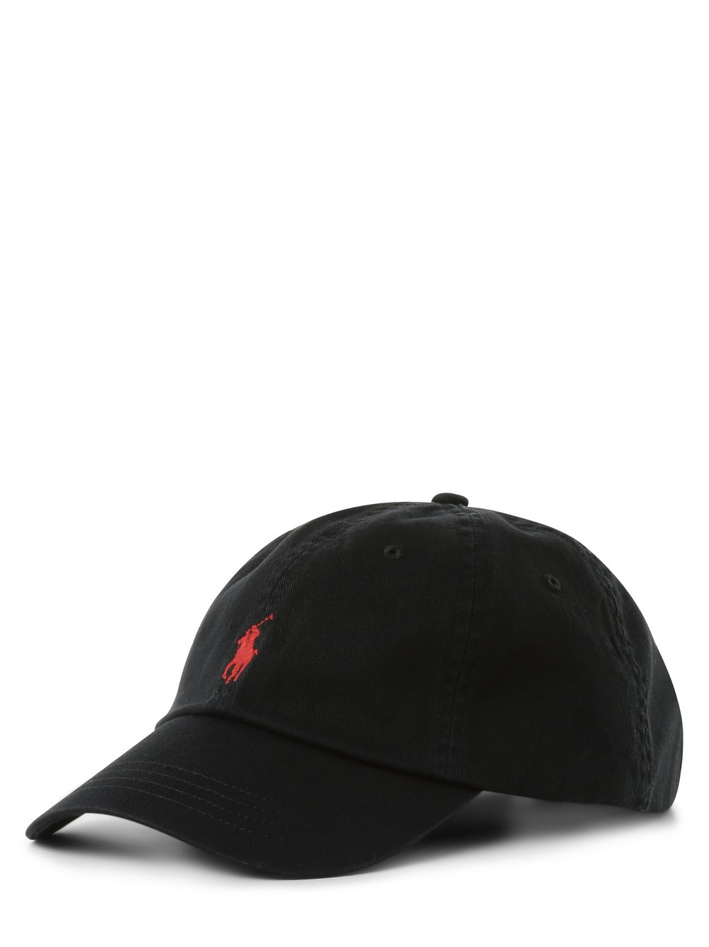 Polo Ralph Lauren Męska czapka z daszkiem Mężczyźni Bawełna czarny, ONE SIZE