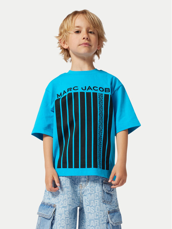 Marc Jacobs T-Shirt W60451 D Turkusowy Relaxed Fit