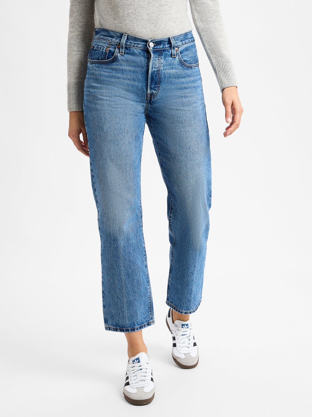 Levi's Dżinsy - 501 Kobiety Bawełna niebieski, 30-30
