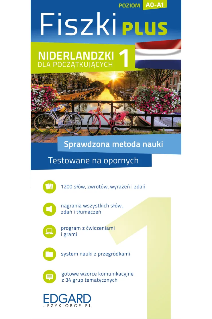 Fiszki plus. Niderlandzki dla początkujących. Poziom A 0-A1