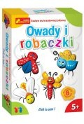 Gipsowe magnesy Owady i robaczki