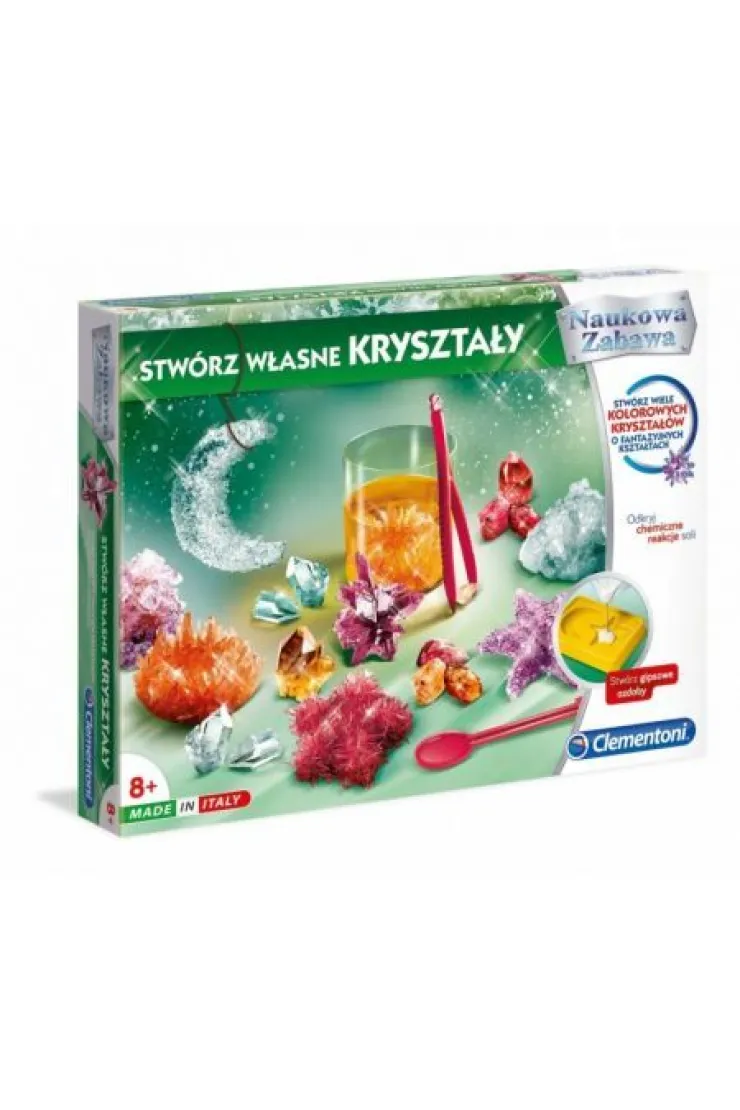 Naukowa zabawa - Stwórz własne kryształy