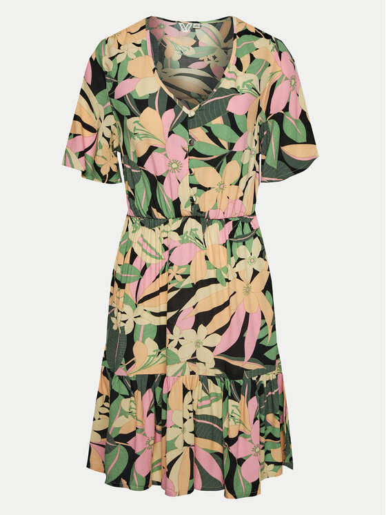 Roxy Sukienka letnia Sea Symphony Again ERJWD03769 Kolorowy Regular Fit
