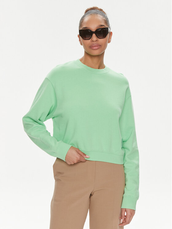 Replay Bluza W3104B.000.23650P Zielony Regular Fit
