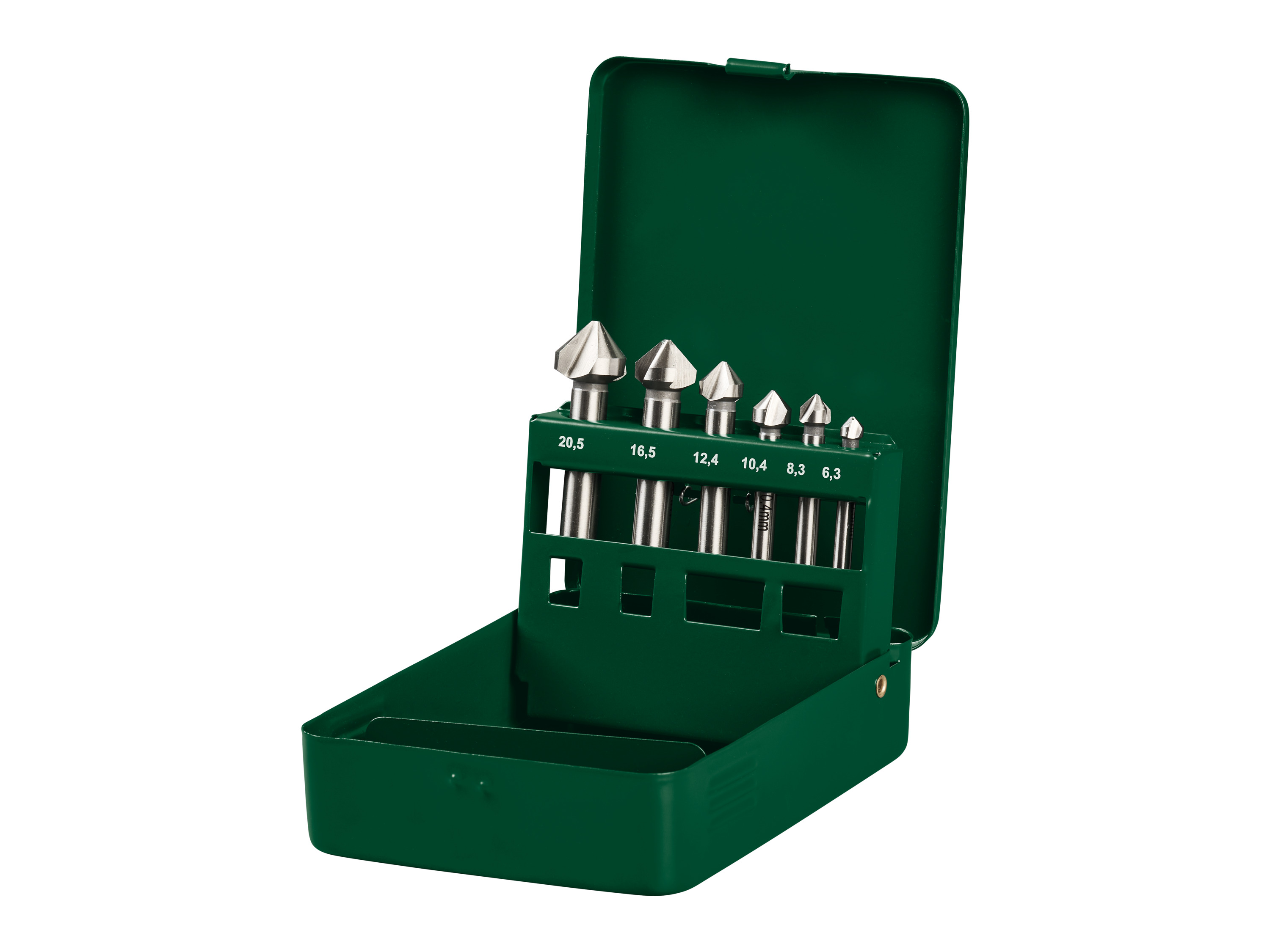 PARKSIDE® Zestaw wierteł (Pogłębiacz stożkowy/gratujący 6 sztuk.)