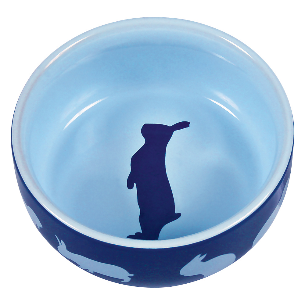Trixie miseczka ceramiczna dla gryzoni - Ø 11 cm, 250 ml, dla królika