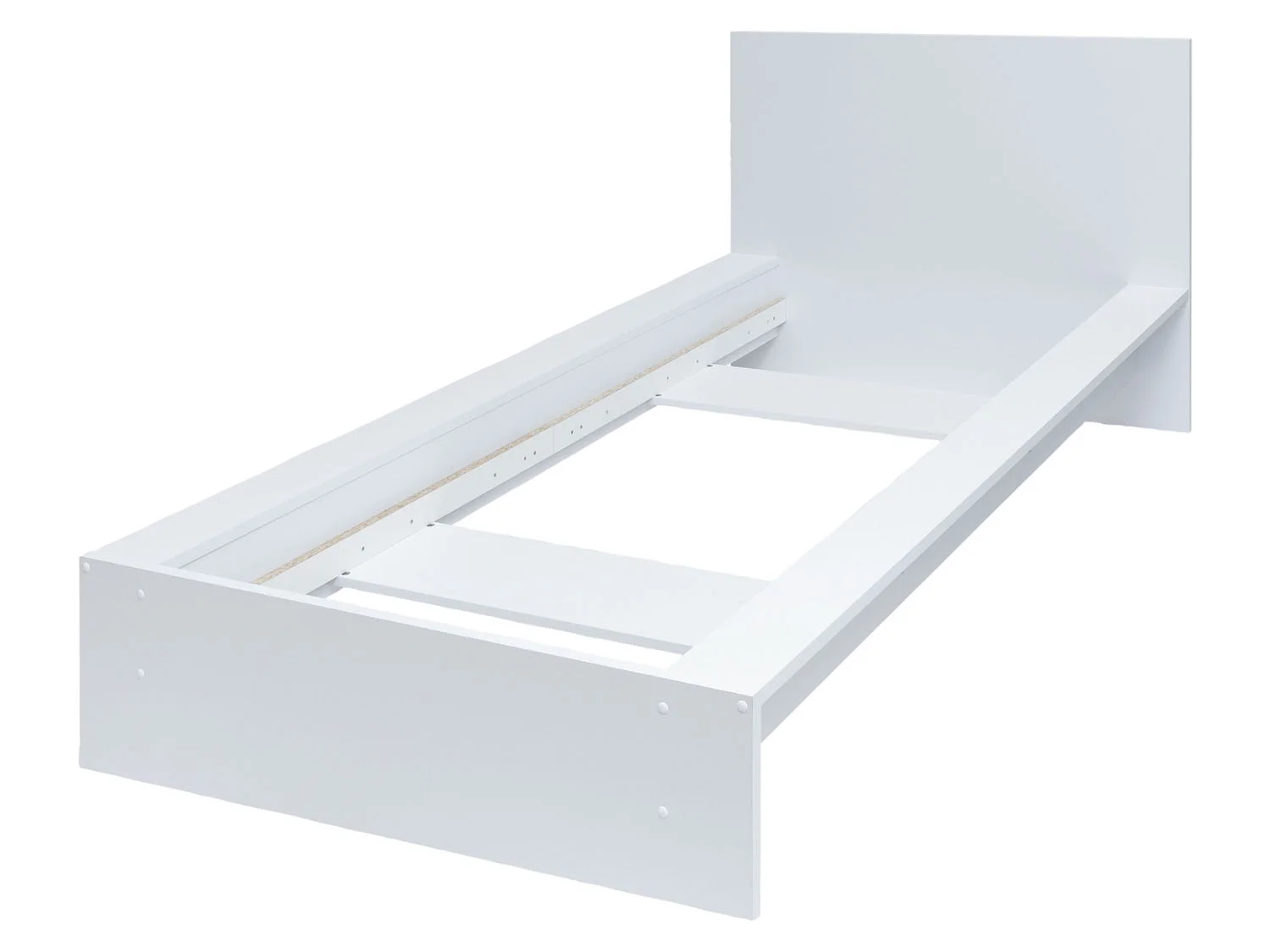 LIVARNO home Rama łóżka Genf, 105 x 95 x 208,2 cm, biała miniaturka