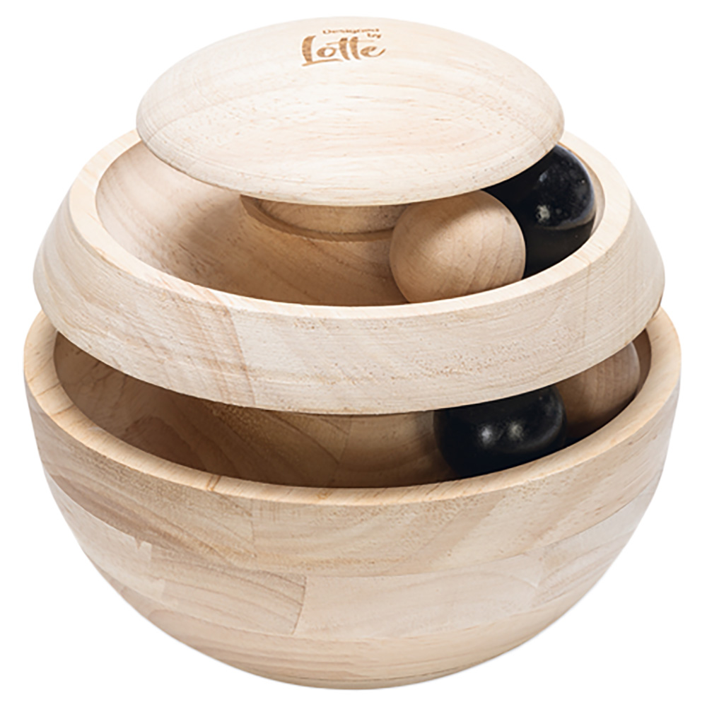 Designed by Lotte drewniana zabawka dla kota Neya - Ok. Ø 16 cm