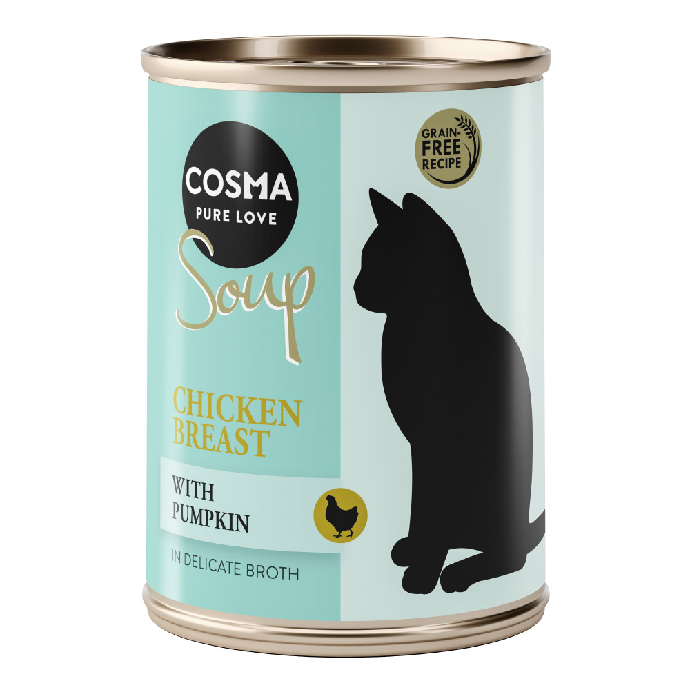 Megapakiet Cosma Soup, 24 x 100 g - Pierś z kurczaka z dynią