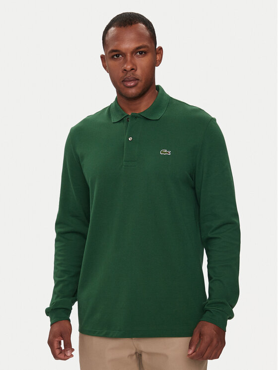 Lacoste Polo L1312 Zielony Classic Fit