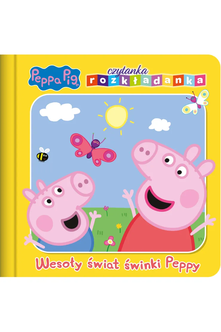 Peppa Pig. Czytanka rozkładanka. Wesoły świat świnki Peppy