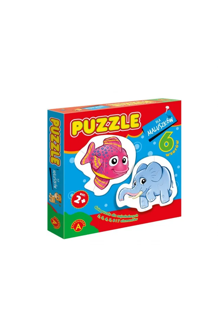Puzzle dla maluszków Rybka