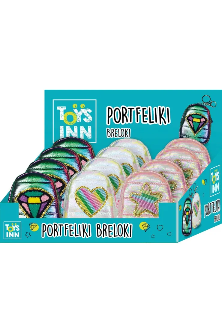 Portfelik puffy MIX