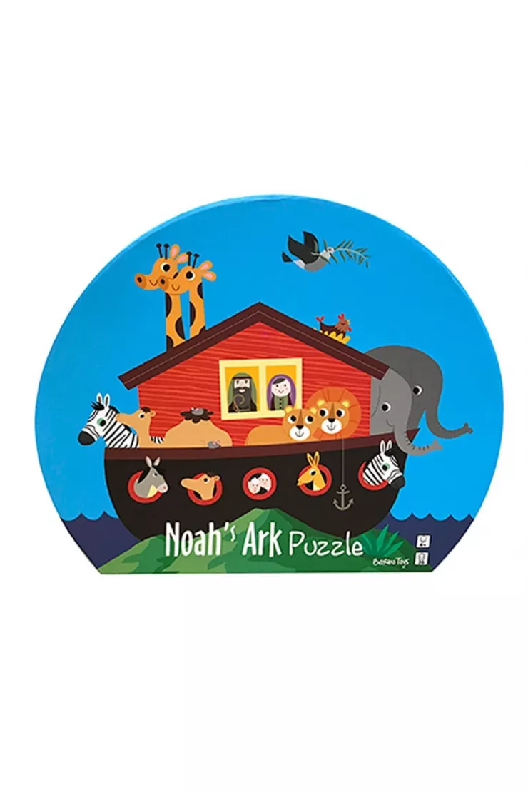 Puzzle dla dzieci w ozdobnym pudełku 36 el. Arka Noego
