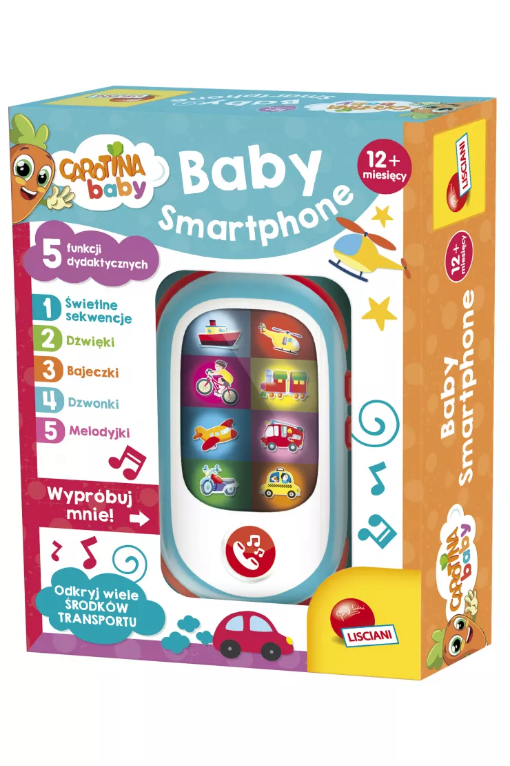 Carotina Baby - elektryczny smartfon dydaktyczny