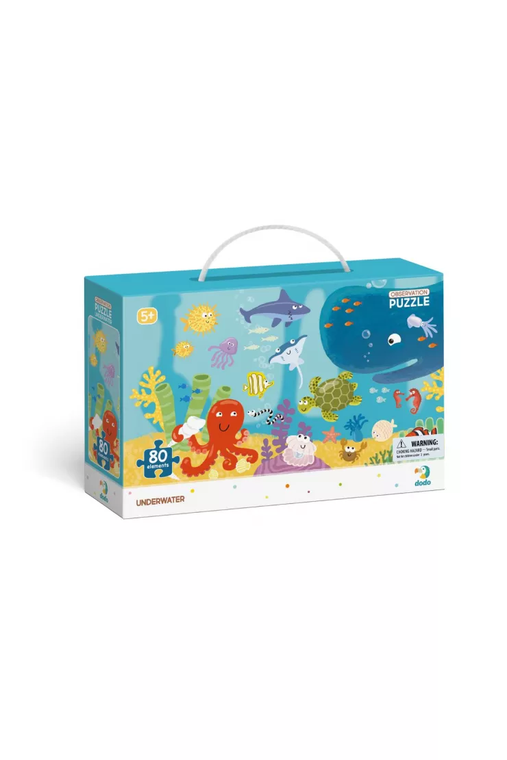 Puzzle obserwacyjne 80 el. Ocean