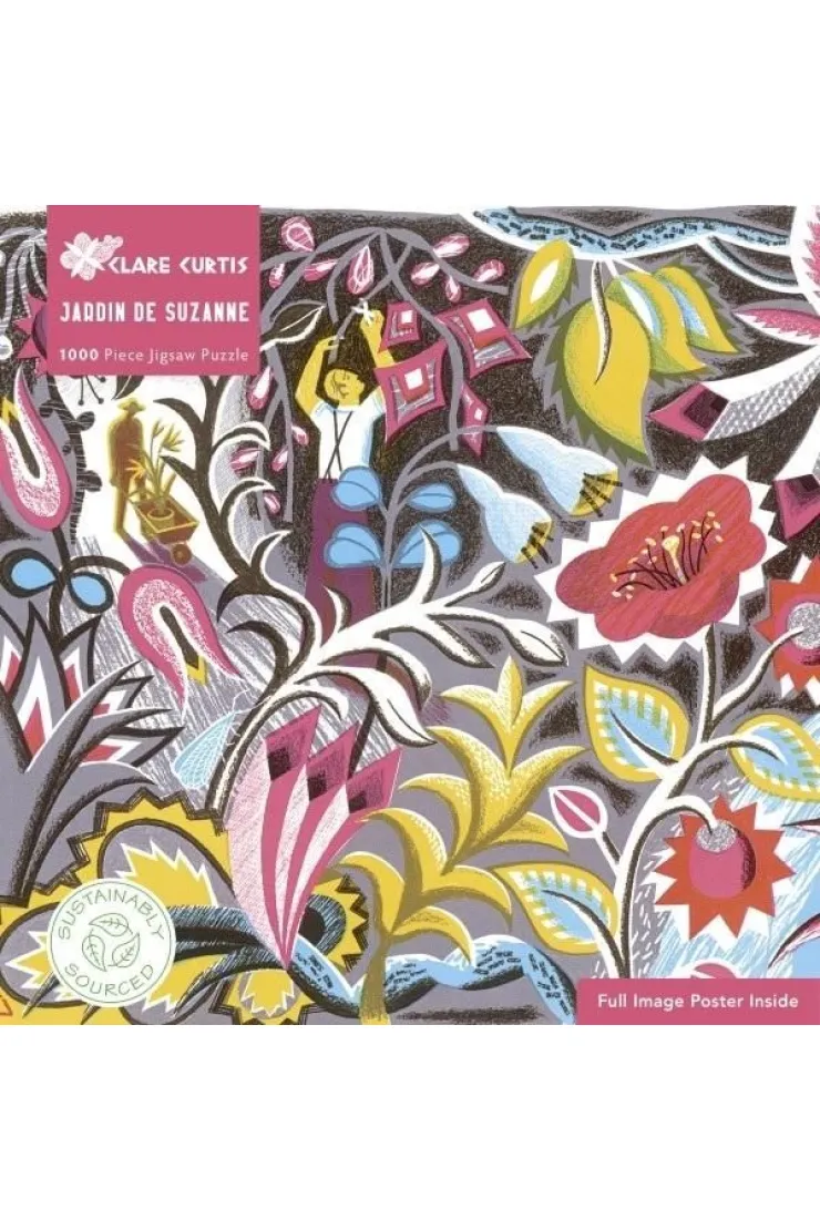 Puzzle 1000 el. Ogród Suzanne Clare Curtis