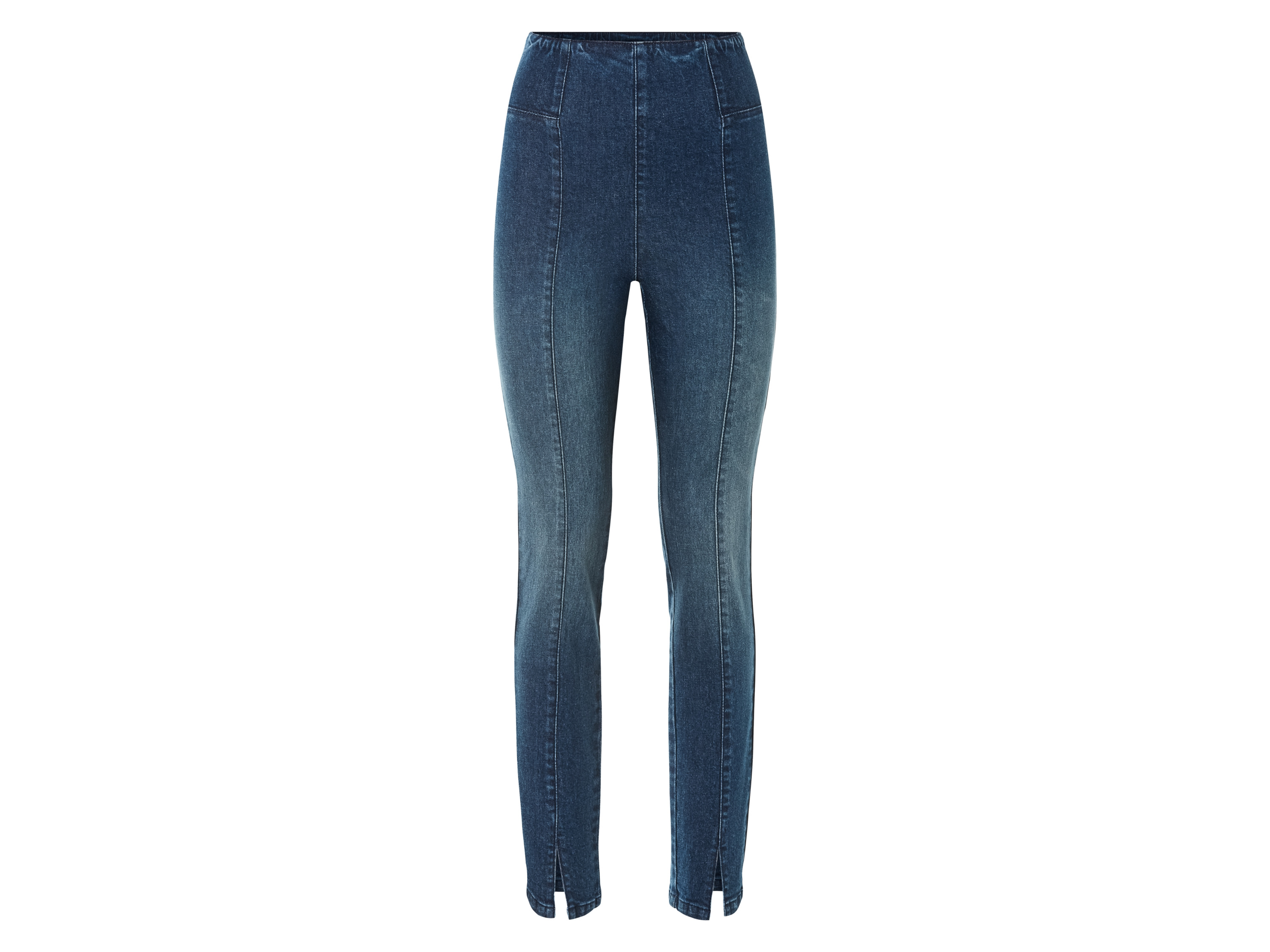 esmara® Jegginsy damskie z bawełną (Niebieski, S(36/38))
