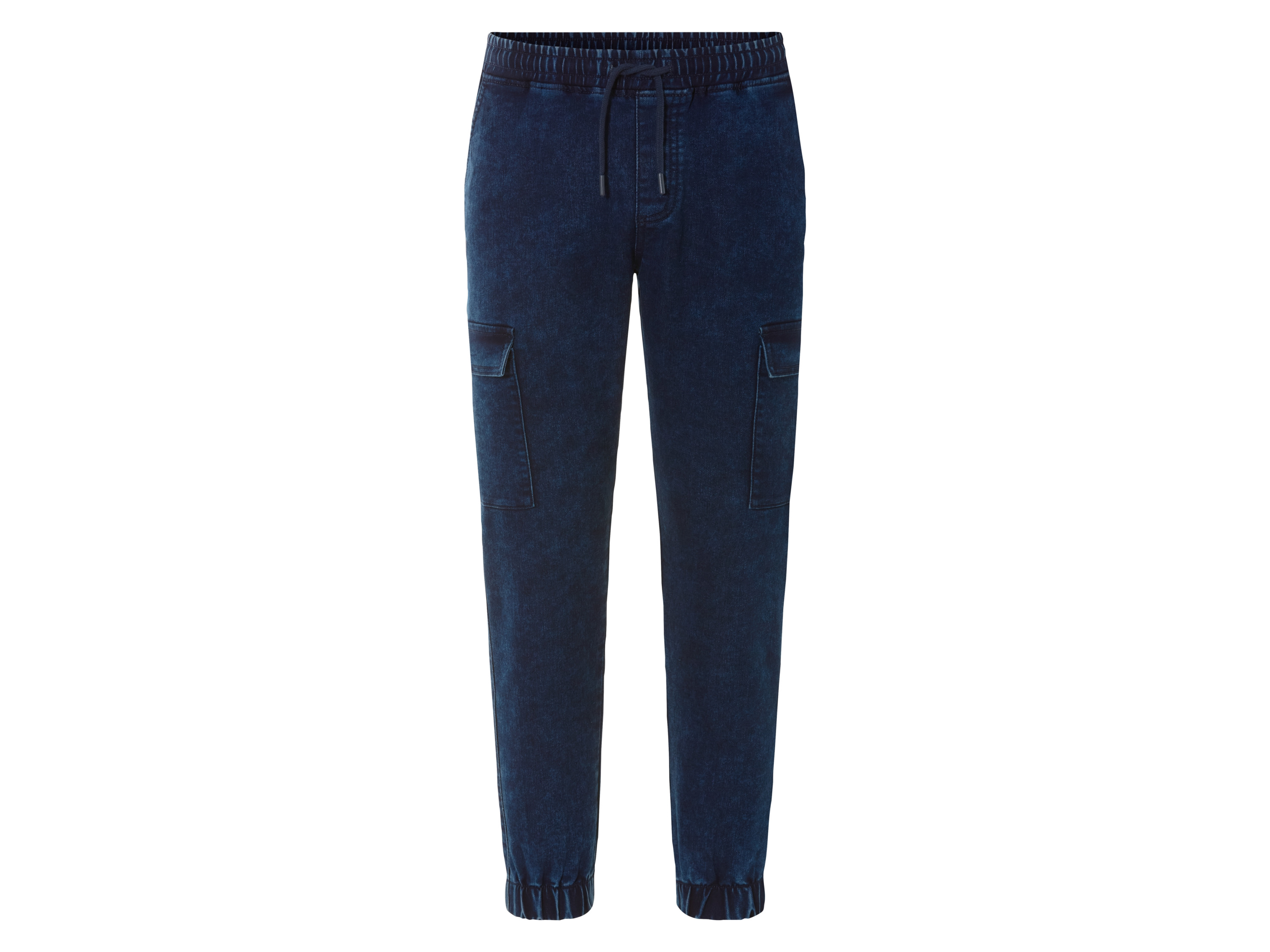 LIVERGY® Joggersy jeansowe męskie, Relaxed Fit (Niebieski, S (44/46))