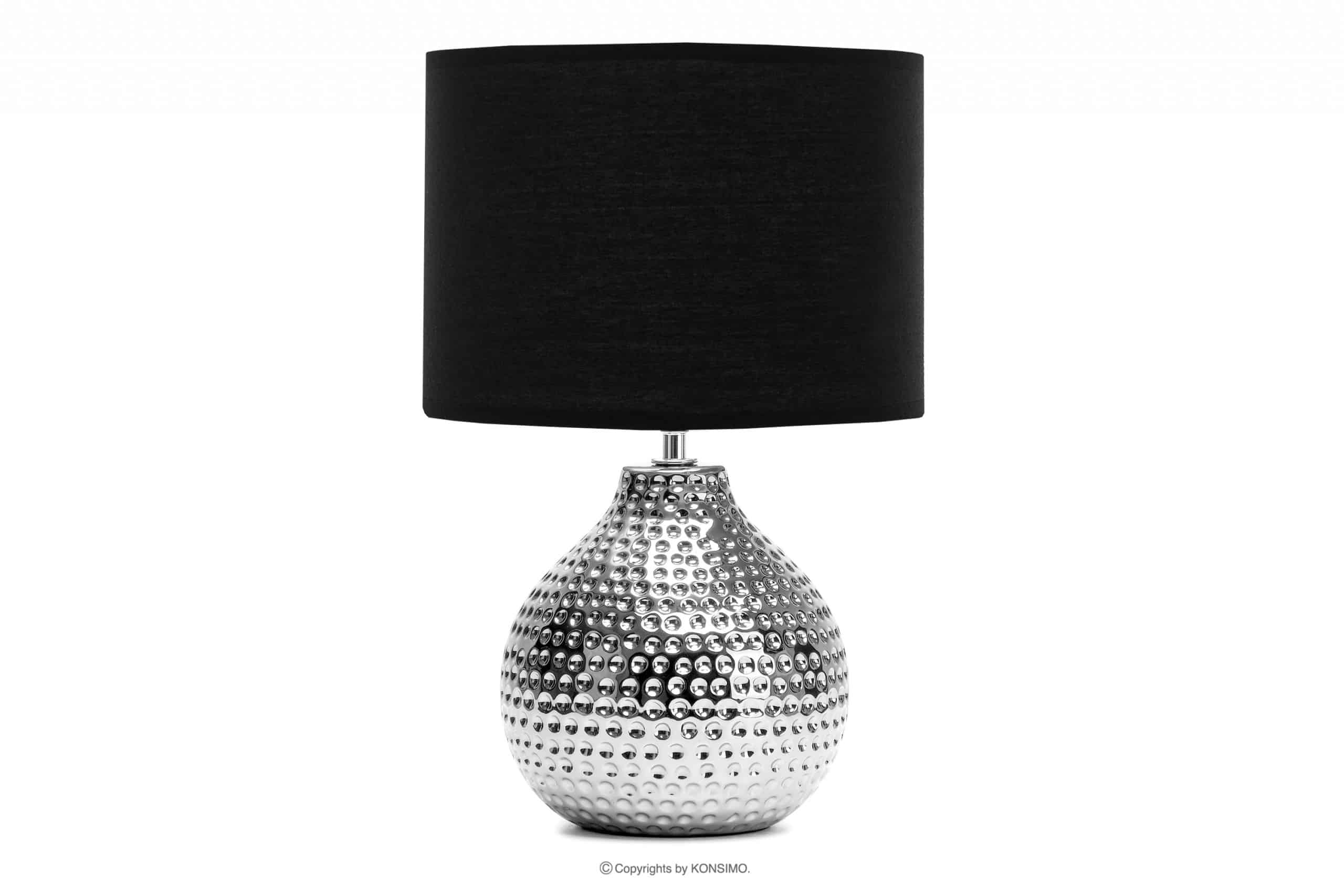 Elegancka lampka ze srebrną podstawą NIPER