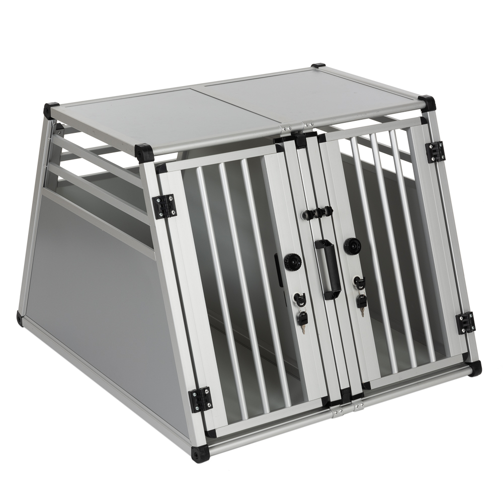 AluRide podwójny transporter aluminiowy - L:  szer. x gł. x wys.: 80 x 92 x 65 cm
