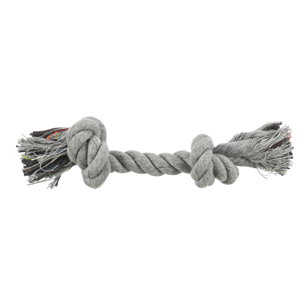 Trixie sznur do zabawy dla psa, szary - Dł. 37 cm miniaturka