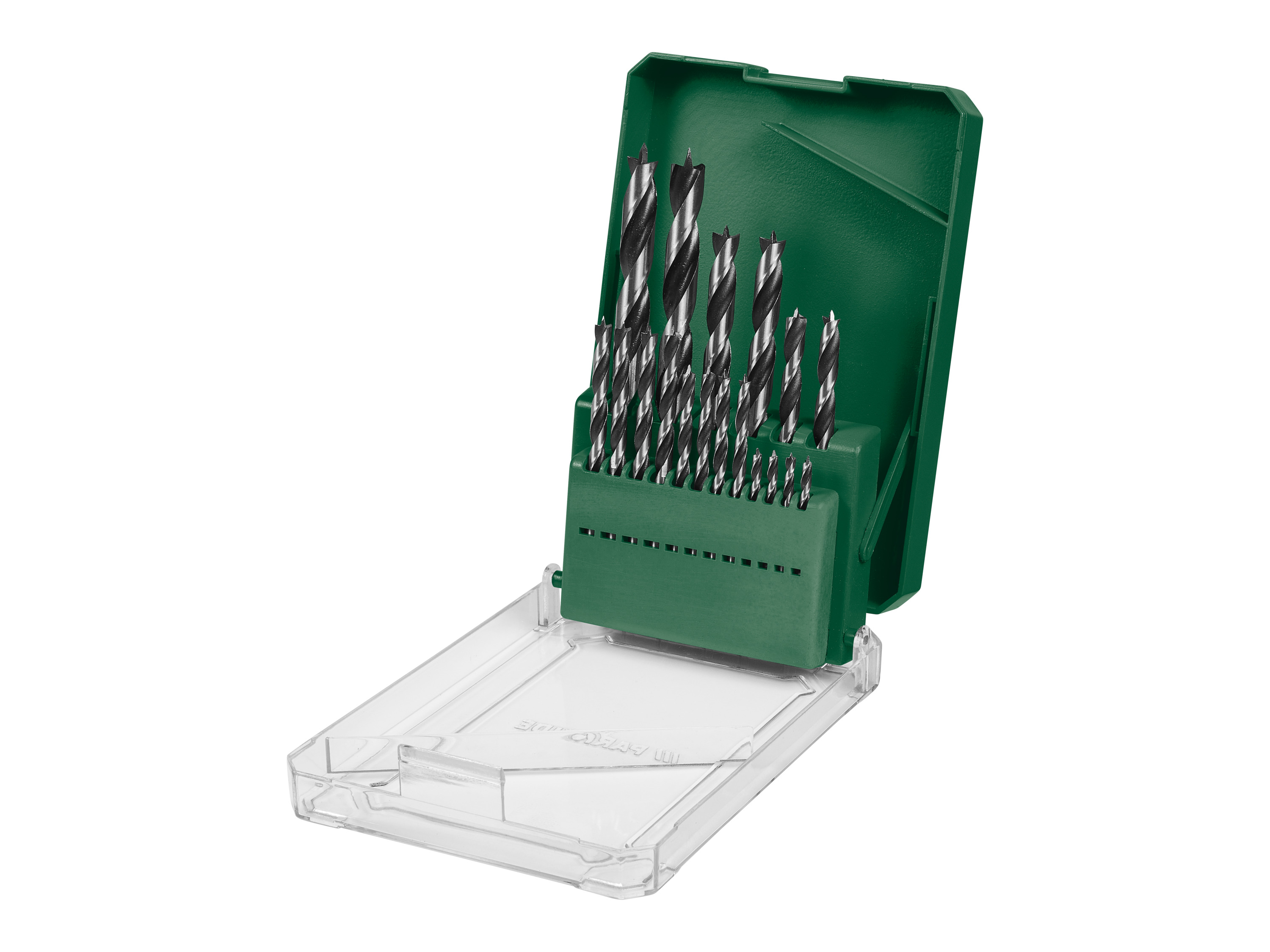 PARKSIDE® Zestaw wierteł HSS lub do drewna i stali (Wiertła do drewna 18 sztuk.)