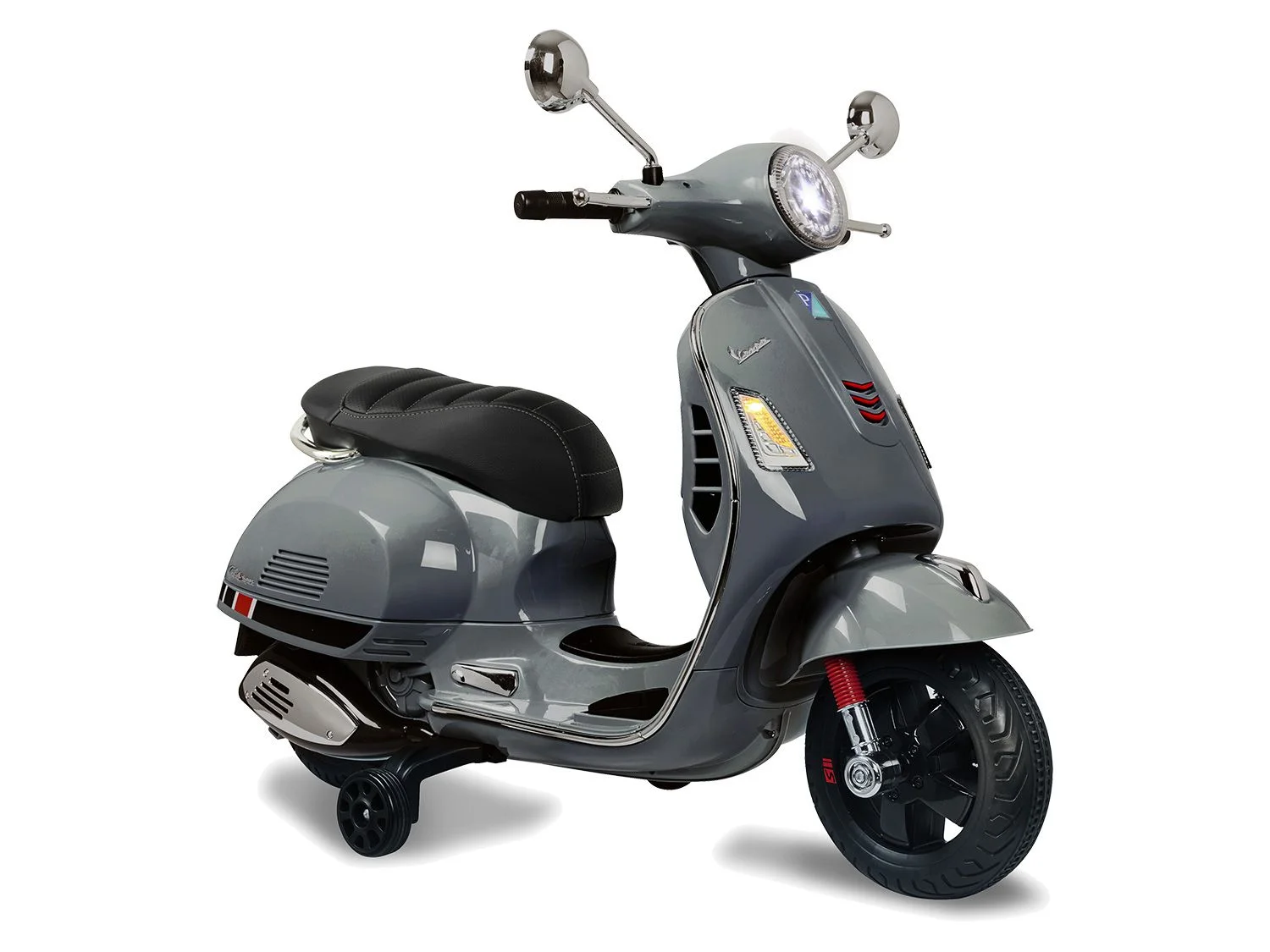 JAMARA Zabawkowy skuter Ride-on »Vespa GTS 125«, minimotorek, od 3 lat (Szary) miniaturka