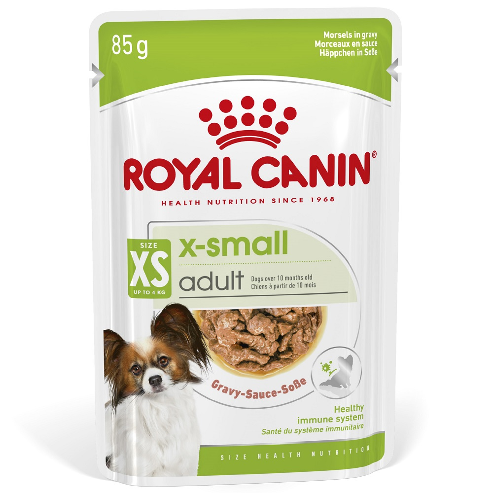 Royal Canin X-Small Adult w sosie - 48 x 85 g