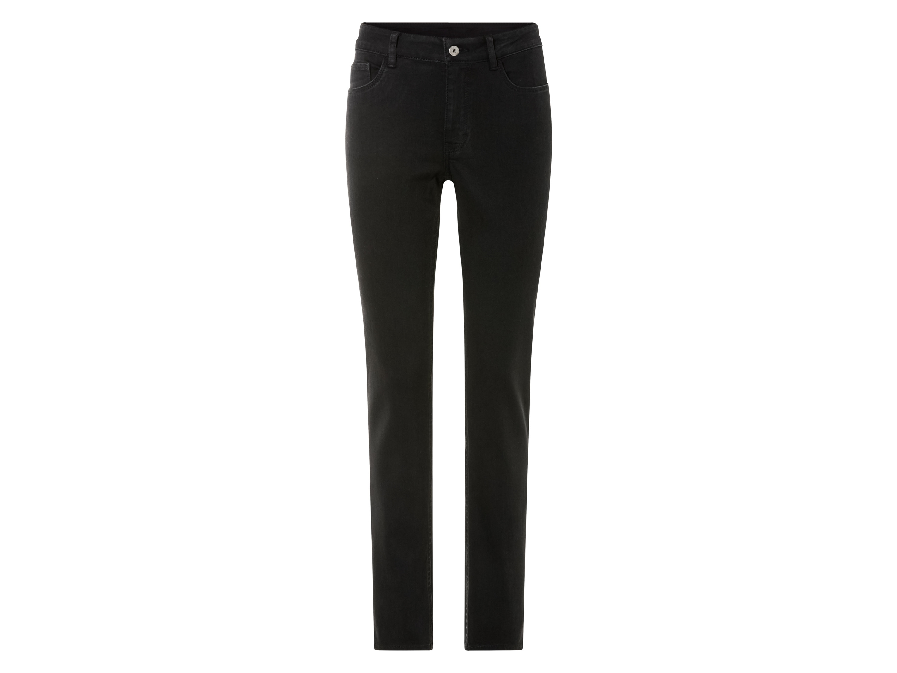 esmara® Jeansy damskie slim fit (Czarny, 38 (długie))