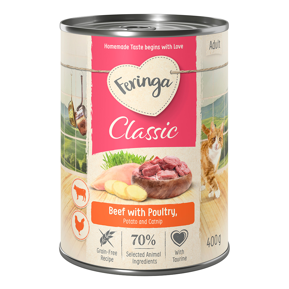 Korzystny pakiet Feringa Classic Meat Menu, 12 x 400 g  - Wołowina i drób