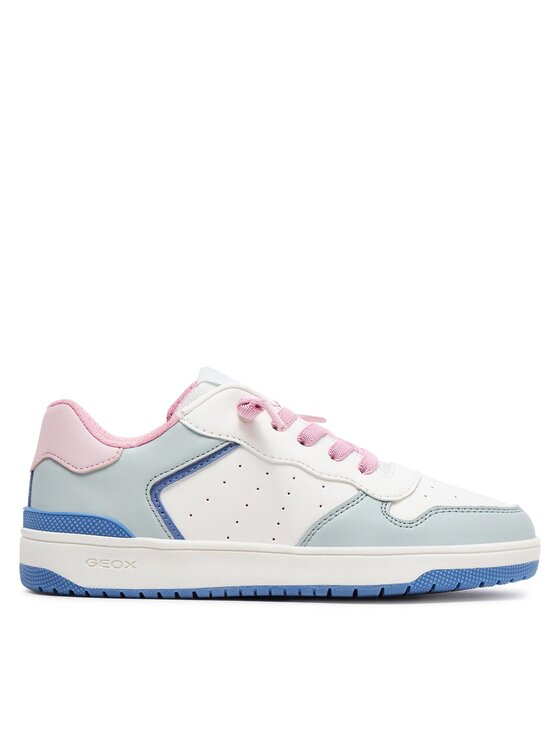 Geox Sneakersy J Washiba Girl J36HXD 054FU C0130 D Biały