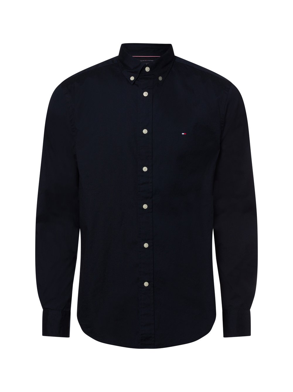 Tommy Hilfiger Męska koszula casual Mężczyźni Regular Fit Bawełna niebieski, L
