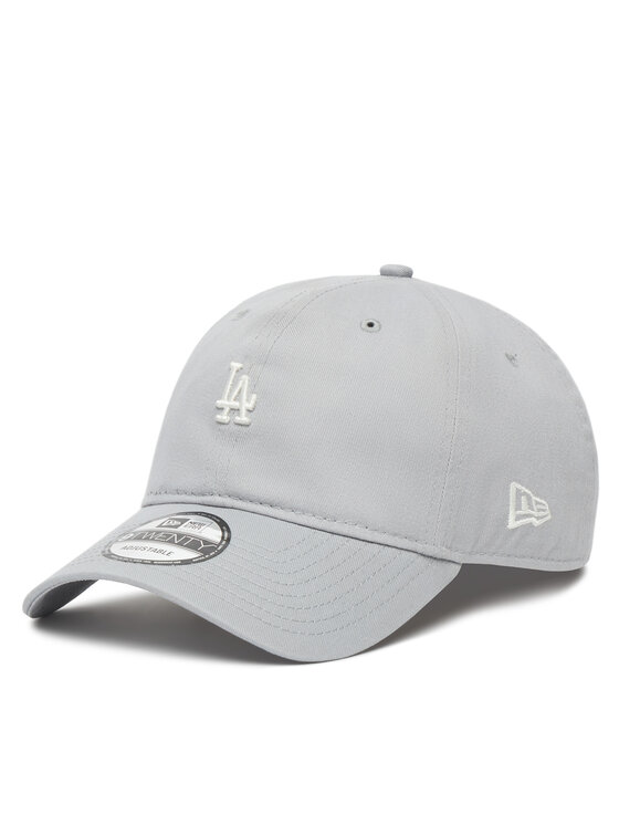 New Era Czapka z daszkiem LA Dodgers MLB Mini Logo Washed 9TWENTY 60667600 Szary