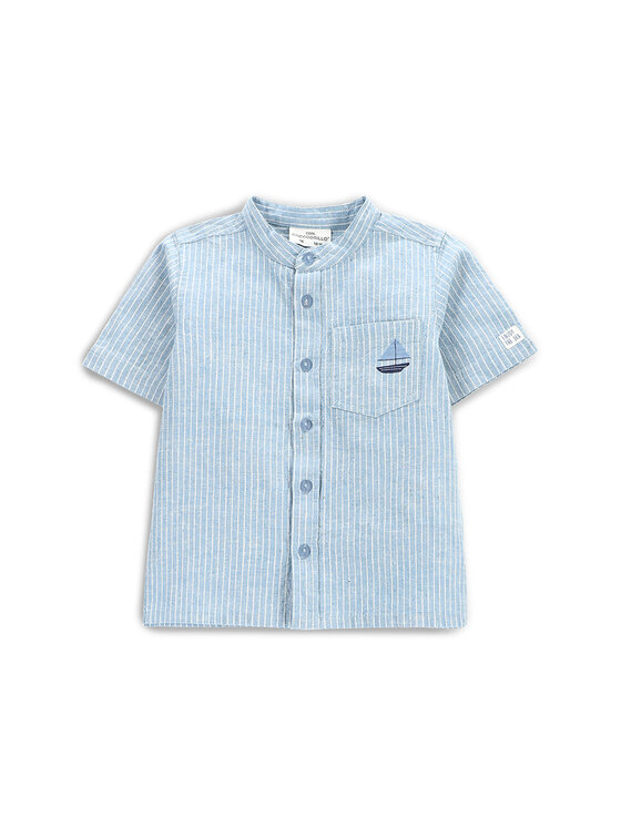 Coccodrillo Koszula WC5136201HBN Błękitny Regular Fit